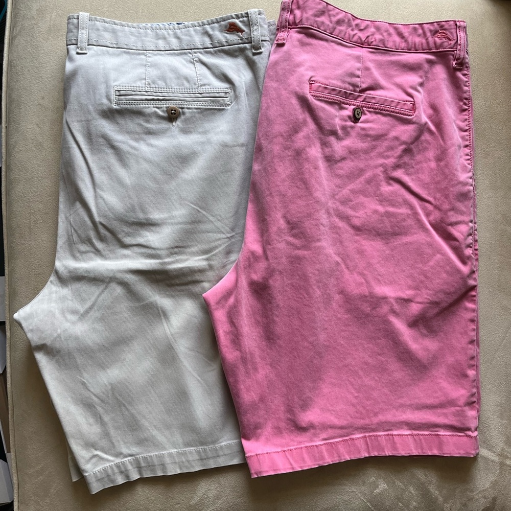Men’s TOMMY BAHAMA shorts - Size 42 - Two pairs!